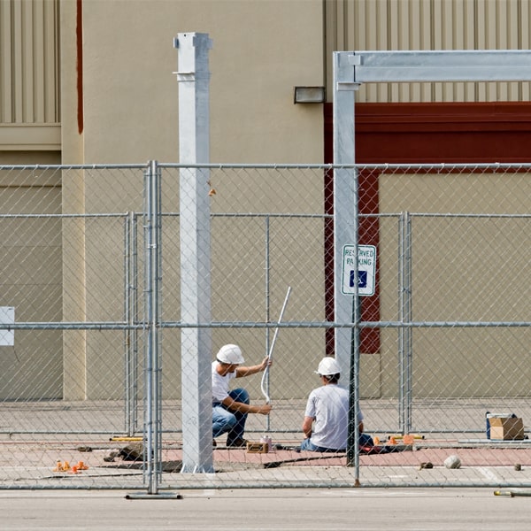 how much time can i lease the temporary fence for my work site or event in Milledgeville GA